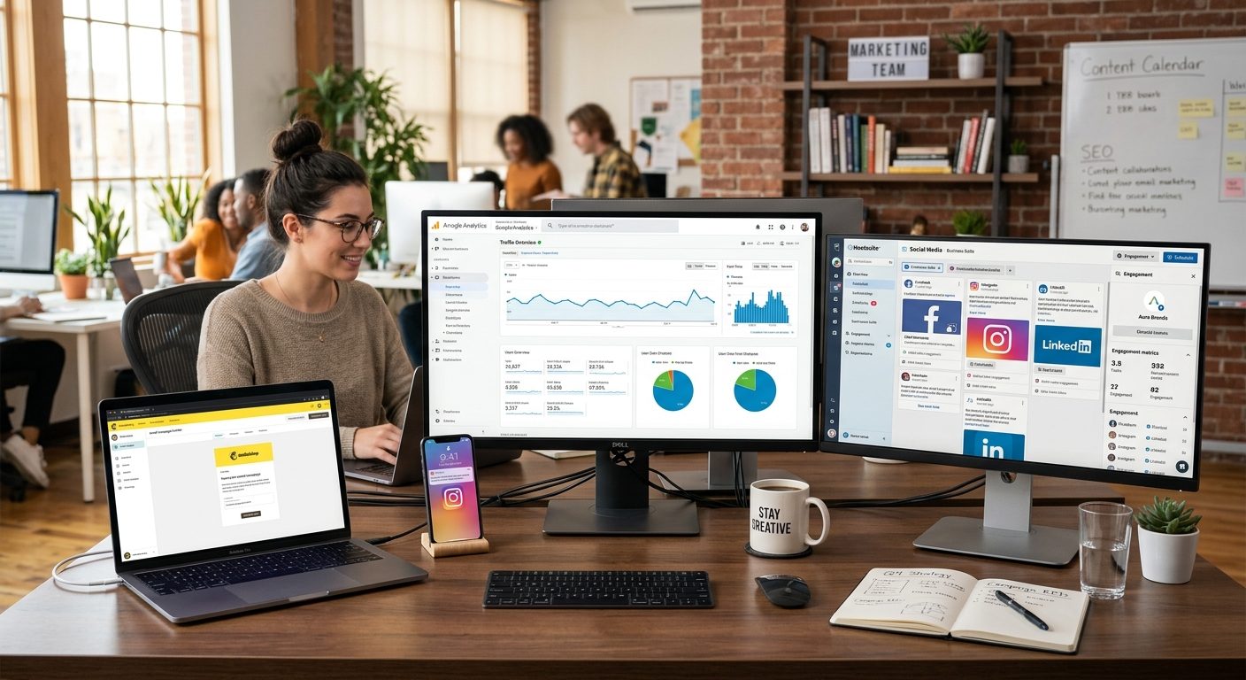 Digital markedsføring for små virksomheder: Kom online